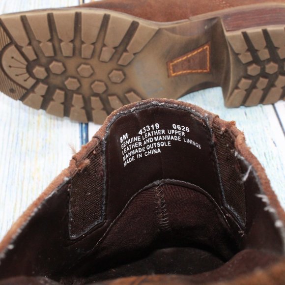 TIMBERLAND Leather Mule Clog Comfort Slip On 8 M - Picture 7 of 9